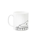 オリジナルの靴 Mug :left side of the handle