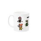 CHIKUSHOのCryptoNinja　マグカップ Mug :left side of the handle