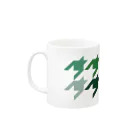 Infledge DesignのCHIDORI GRN Mug :left side of the handle