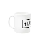 Outdoor_Boysの車のトラックを文字った Mug :left side of the handle