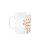 Ray's Spirit　レイズスピリットのLife Is Supposed To Be Fun Mug :left side of the handle