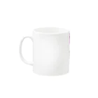 てんしtoあむタンの一日一愛想　（色違い） Mug :left side of the handle