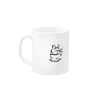 Hatohandsの鳩カフェマグカップ Mug :left side of the handle