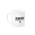 XENOGRAPHのLOGO MC 01 White Mug :left side of the handle