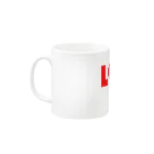 airabuwoのLOVE Mug :left side of the handle