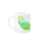 舞/カラスミコフ珍味ちゃん@竜飛岬のbird Mug :left side of the handle