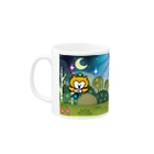 頭痛ーるズの【SALE】森の暮らし マグ Mug :left side of the handle