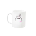 pocomaruのうさまる Mug :left side of the handle