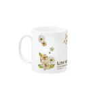 リトリッカのLitt lykke. FlowerButterfly柄 Mug :left side of the handle