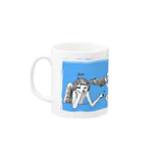 おつかれさまですのfish Mug :left side of the handle