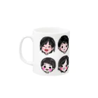 静香@紫うさぎのぶらざーず Mug :left side of the handle