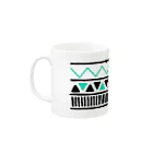 ゆらのネイティブ Mug :left side of the handle