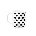 dot-regginaの水玉 Mug :left side of the handle