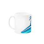 BBdesignのsummer beach2 Mug :left side of the handle