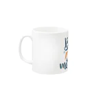 BBdesignのビーチ　マーメイド Mug :left side of the handle