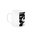 夜店の晩餐 Mug :left side of the handle