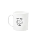 TOY'S SHOPのmono toy chan Mug :left side of the handle