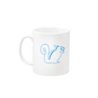 もえひろ夫婦のフクモモLABのフクモモLAB マグカップ Mug :left side of the handle