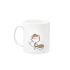 Pecoriの店のぺこぴよりすマグカップ Mug :left side of the handle