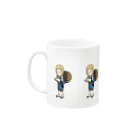 オノンの勤勉くん Mug :left side of the handle