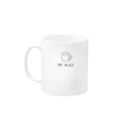 月城の私のマグカップ Mug :left side of the handle