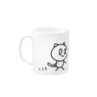 ねむねこのお散歩ねむねこ＆ピコまる Mug :left side of the handle