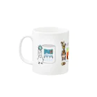 Happy Fluffy* ： 桜香*の四季マグ：マグカップ Mug :left side of the handle