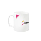 Transmit_Streamersの【公式】Transmit Streamers 花霞つぼみ マグカップ Mug :left side of the handle