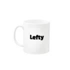 TATTUのLefty　左利きの人用 Mug :left side of the handle