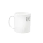 ITネコちゃんのギター音階表 A-1 Mug :left side of the handle