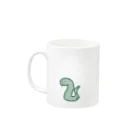 2ndのへびくん Mug :left side of the handle