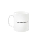 吉田圭佑アート事務所のシマネコ＿mug08 Mug :left side of the handle