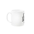 ☆うさぎぃさん劇場☆コマ撮りのどうき→しんこきゅふ。。。 Mug :left side of the handle