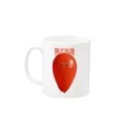 WakeUp!BalloonのRedBalloon Mug :left side of the handle