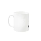 カナクギフォントのカナクギフォント「AKI」 Mug :left side of the handle