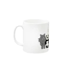 はらまきのクマオールスターズ Mug :left side of the handle