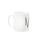 カナクギフォントのカナクギフォント「MIHO」 Mug :left side of the handle