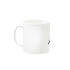 FAG Project Online Shop(公式)のFAGロゴ/スタンダード Mug :left side of the handle