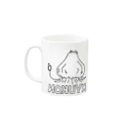 トシゾーのSUZURIのとこのキュウコン Mug :left side of the handle