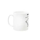 殿とまゆこの触らぬ殿にたたりなし Mug :left side of the handle