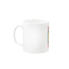 ハムスターが主なS.Hのピンクボーダーなハムスター Mug :left side of the handle