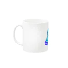 栗坊屋のナポレオンフィッシュ Mug :left side of the handle