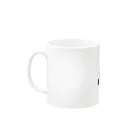 水中呼吸の水中呼吸ロゴグッズ Mug :left side of the handle