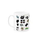 nobのねこちゃんの Mug :left side of the handle