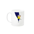 うやうや帝国のZIP(neri) Mug :left side of the handle