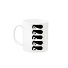 p!p!p!のりーぜんとくん Mug :left side of the handle