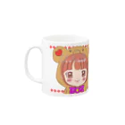 ぴんきぃのお店のHAPPYGIRL！ Mug :left side of the handle