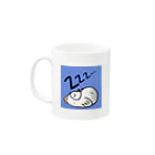 旅人〜tabibito〜のダニマル君シリーズ🌟🌟居眠りこっこ Mug :left side of the handle