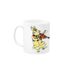 しょうごのlapin Mug :left side of the handle