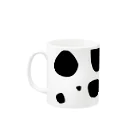 Cowzaの牛柄 Mug :left side of the handle